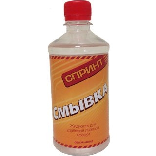 Смывка SPRINT для удаления лыжных мазей СМЛ-П 440 мл.