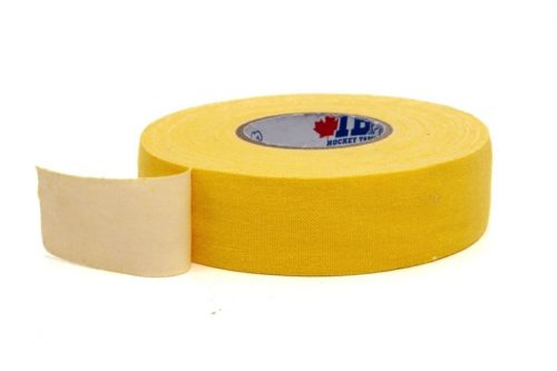Хоккейная лента для крюка "IB Hockey Tape" 25мм х 18м желтая