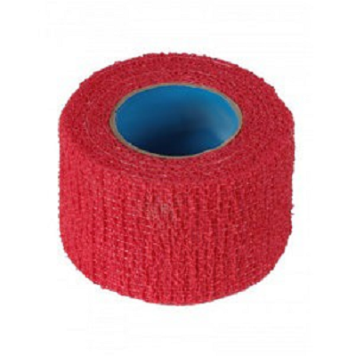 Хоккейная лента для ручки stretch grip MAD GUY Eco-Line 38мм х 5,5м красный