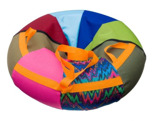 Тюбинг для катания с гор "CALAMBUS" 080 см. ЭКОНОМ-МИНИ (C КЛАПАНОМ,БЕЗ КАМЕРЫ)