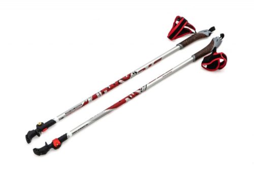 Палки для ходьбы STC WALKER RED треккинговые раздвижные 100-135