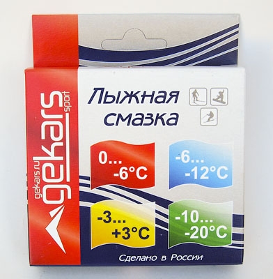 Парафин комплект Gekars в коробке 4 температуры