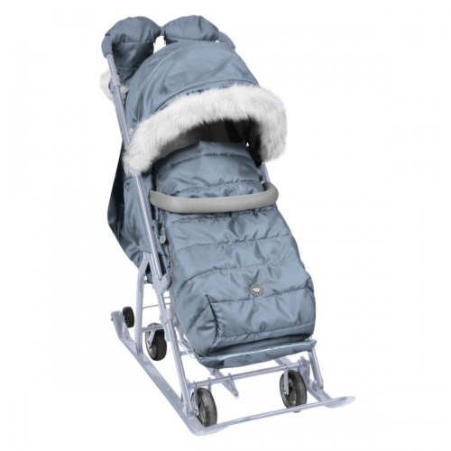 Коляска комби Ника Детям 7-5SК/СР СЕРЫЙ