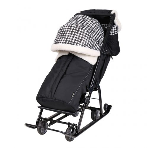 Коляска комби Ника Детям 7-5Н/ГЛ ГУСИНАЯ ЛАПКА