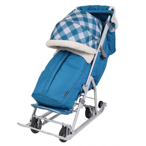 Коляска комби Ника Детям 7-5Н/К КАПРИ В КЛЕТКУ