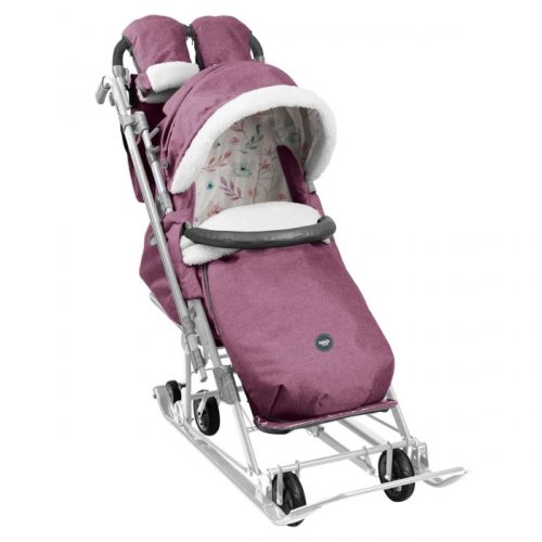 Коляска комби Ника Детям 7-8К/10 ВЕРЕСКОВЫЙ ( уп. 1 шт.)