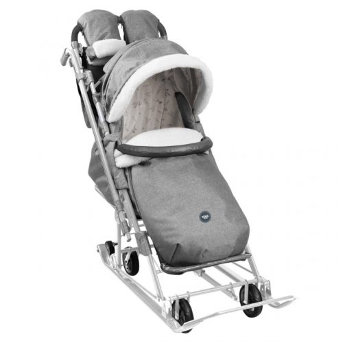 Коляска комби Ника Детям 7-8К/9 ДЫМЧАТЫЙ ( уп. 1 шт.)