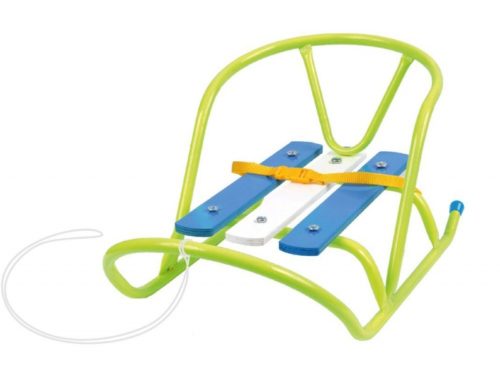 Санки кукольные СКУ1 ЛИМОННЫЙ БЕЗ ТОЛКАТЕЛЯ