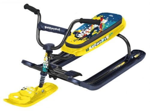 Снегокат Ника-джамп (ЗИМНИЙ СПОРТ NEW) рама черная велоруль высота руля 470 мм (упак. 1 шт.)