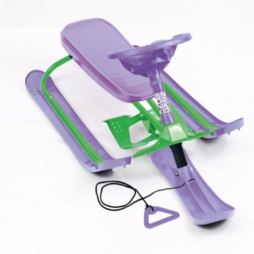 Снегокат Тимка СПОРТ ТСП (МЯТНЫЙ/СИРЕНЕВЫЙ) пластиковое сиденье высота руля 440 мм (упак. 1 шт.)