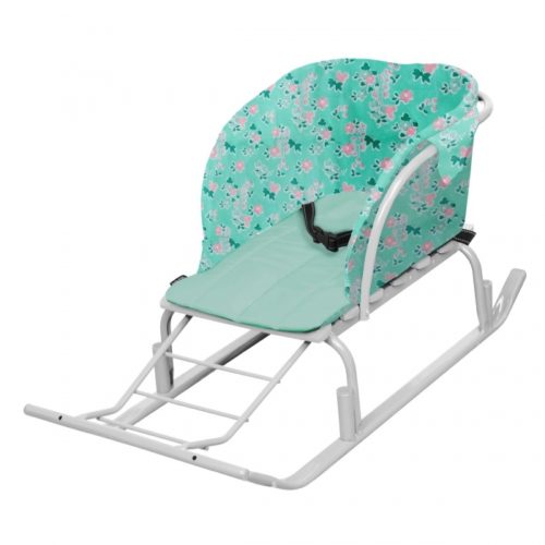 Матрасик для санок НИКА СС2-1 водооттал. без чехла для ног (упак. 15 шт.) ЦВЕТОЧНЫЙ МЯТНЫЙ