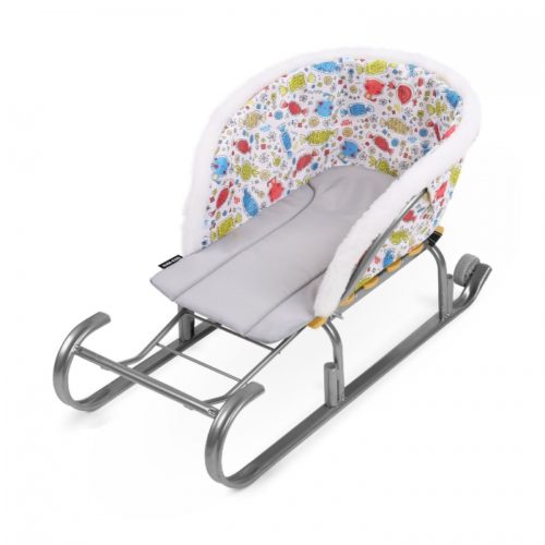 Матрасик для санок НИКА СС2-3/К УНИВЕРСАЛ мех. окантовка без чехла для ног (упак. 15 шт.) КОНФЕТКИ