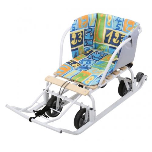 Матрасик для санок НИКА СС2-6/А УНИВЕРСАЛ ЗАМША без чехла для ног (упак. 15 шт.) АЛФАВИТ