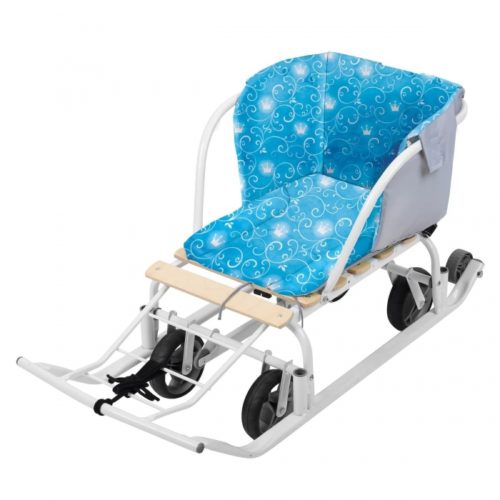 Матрасик для санок НИКА СС2-6/К УНИВЕРСАЛ ЗАМША без чехла для ног (упак. 15 шт.) КОРОНЫ