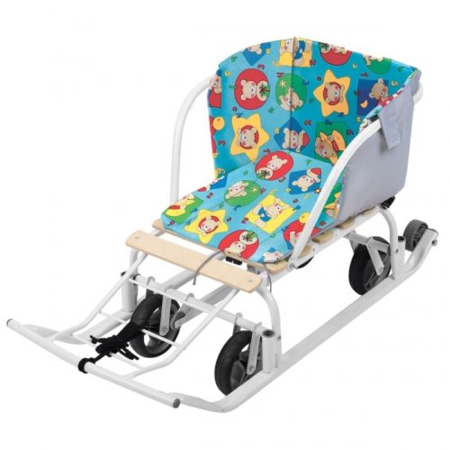 Матрасик для санок НИКА СС2-6/М УНИВЕРСАЛ ЗАМША без чехла для ног (упак. 15 шт.) МЕДВЕЖАТА