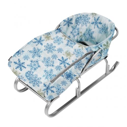 Матрасик для санок с попоной НИКА СС3/ВФ УНИВЕРСАЛ МОЛНИЯ С 1 СТОРОНЫ (10 шт. упак.) ВИНТАЖ ФИСТАШК