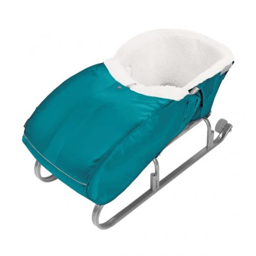 Матрасик для санок с попоной НИКА СС5/Б УНИВЕРСАЛ МЕХ УТЕП МОЛНИЯ (5 шт. упак.) БИРЮЗА