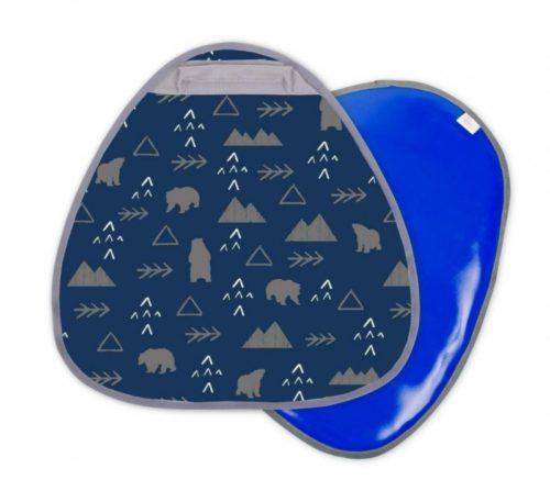 Ледянка НИКА мягкая грушевидная 525х500 мм ПРИНТ (ТЕНТ + ТКАНЬ ОКСФОРД) (упак 10 шт.) СЕВЕРНЫЙ