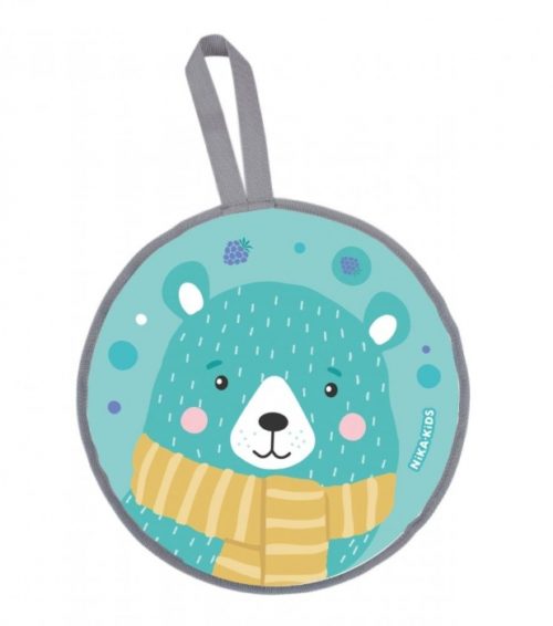 Ледянка НИКА мягкая диаметр 400 мм с рисунком (ТЕНТ + ПВХ) (упак. 10 шт.) МЕДВЕДЬ