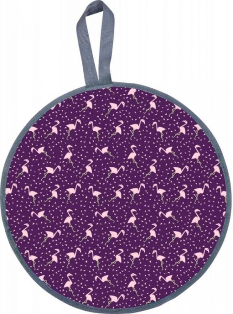 Ледянка НИКА мягкая диаметр 450 мм ПРИНТ (ТЕНТ + ТКАНЬ ОКСФОРД) (упак. 10 шт.) ФЛАМИНГО