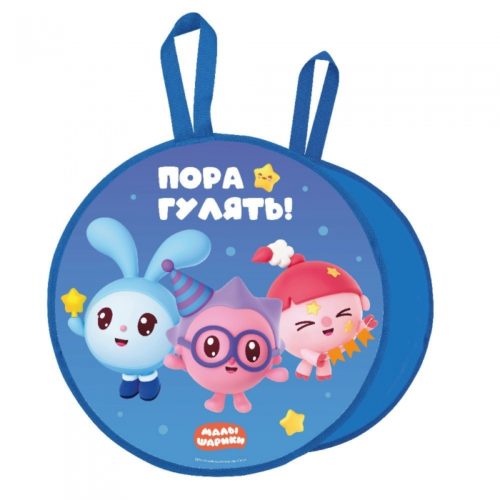 Ледянка НИКА мягкая диаметр 450 мм с рисунком (ТЕНТ + ТКАНЬ ОКСФОРД) (упак. 10 шт.) МАЛЫШАРИКИ