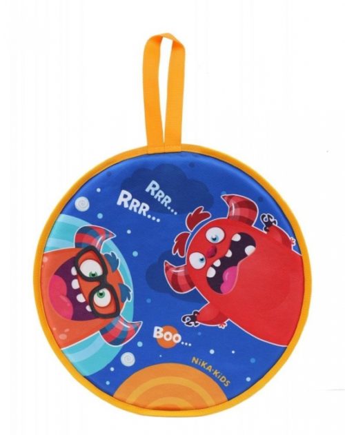 Ледянка НИКА мягкая диаметр 450 мм с рисунком (ТЕНТ + ТКАНЬ ОКСФОРД) (упак. 10 шт.) МОНСТРИКИ