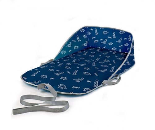 Ледянка НИКА мягкая со спинкой 800х500 мм (ТЕНТ + ТКАНЬ ОКСФОРД) (упак. 6 шт.) ДИНОЗАВРИКИ