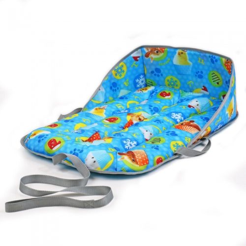 Ледянка НИКА мягкая со спинкой 800х500 мм (ТЕНТ + ТКАНЬ ОКСФОРД) (упак. 6 шт.) ПУШ. ЗВЕРИ