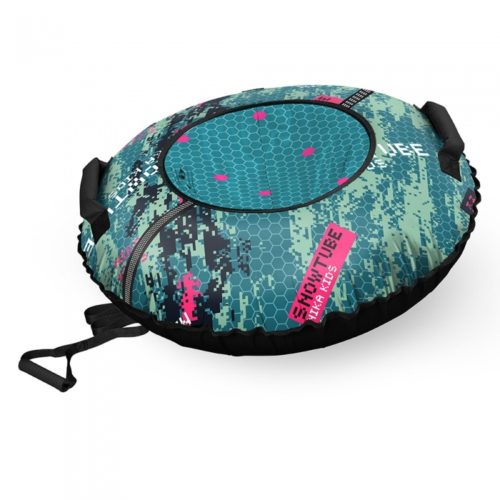 Тюбинг НИКА, ТБ7К, 085 см.(Чехол 930 мм.)ПРИНТ ПИКСЕЛЬНЫЙ с камерой, инд.упаковка