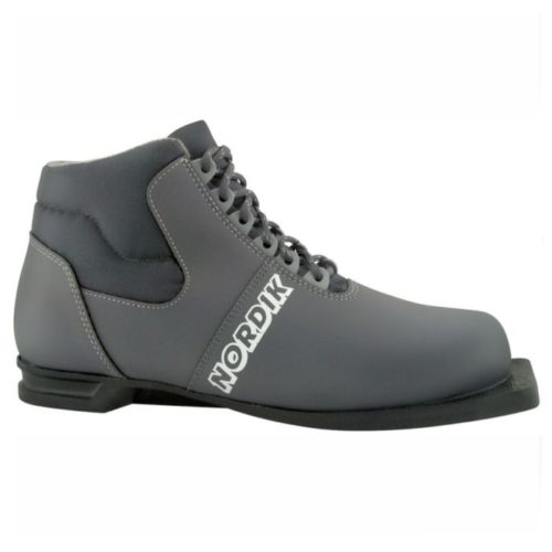 Ботинки лыжные 75 мм SPINE Nordik 43 (синтетика) СЕРЕБРО 34 р.