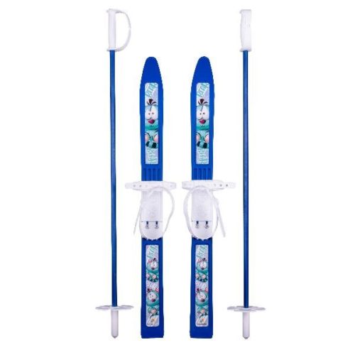 Лыжный комплект детский NovaSport Bear с палками в сетке (66/75)