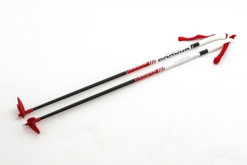 Палки СТЕКЛОВОЛОКНО 100% лыжные 0.95 STC Red BRADOS Sport Composite JR