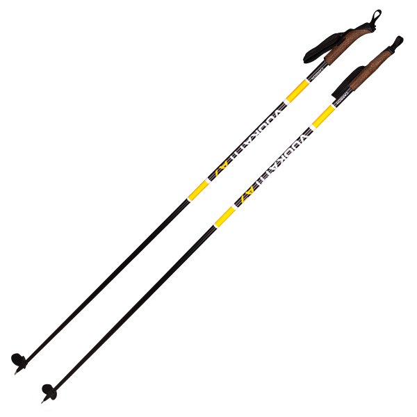 Палки VUOKATTI 175 Black/Yellow гибрид 35/65
